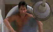 Hot fag Thierry Lhermitte takes a bath